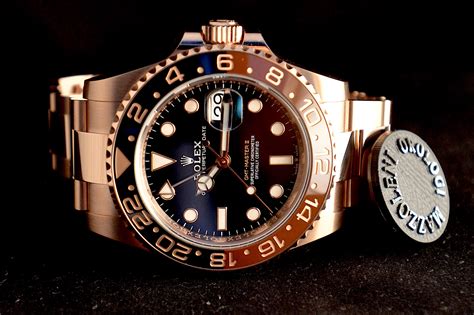 gmt oro rosa rolex|Rolex gmt master ii 18 ct.